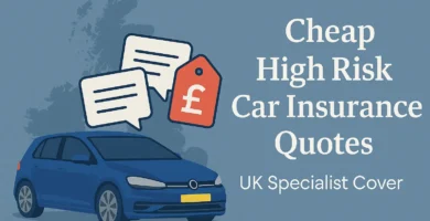 cheap high risk car insurance quotes uk