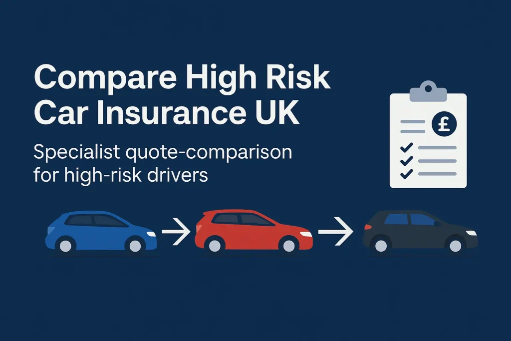 Compare high risk car insurance uk 1 Compare High Risk Car Insurance UK | Specialist quote-comparison for high-risk drivers