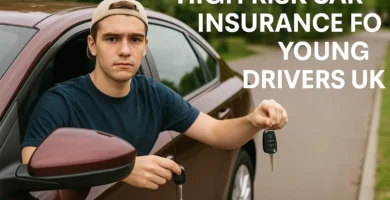 highrisk car insurance for young drivers uk